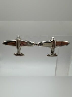 Taxco Mexico .925 Sterling Vintage
Airplane Earrings 15.5g